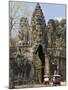 South Gate, Angkor Thom, Angkor Archaeological Park, UNESCO World Heritage Site, Cambodia-Richard Maschmeyer-Mounted Photographic Print