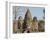 South Gate Entrance to Angkor Thom, Angkor, Siem Reap, Cambodia, Indochina, Southeast Asia-Robert Harding-Framed Photographic Print