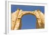 South Gate, Jerash, Jordan. Once the Roman Decapolis city of Gerasa.-Nico Tondini-Framed Photographic Print