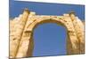 South Gate, Jerash, Jordan. Once the Roman Decapolis city of Gerasa.-Nico Tondini-Mounted Photographic Print