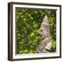 South Gate to Angkor Thom, Angkor, UNESCO World Heritage Site, Siem Reap, Cambodia, Indochina-Andrew Stewart-Framed Photographic Print