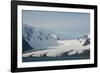 South Georgia. Bay of Isles. Glacier Coming Down from the Mountains-Inger Hogstrom-Framed Photographic Print