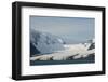 South Georgia. Bay of Isles. Glacier Coming Down from the Mountains-Inger Hogstrom-Framed Photographic Print