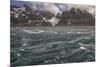 South Georgia, Drygalski Fjord. An Antarctic storm blows up-Ellen Goff-Mounted Photographic Print