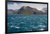 South Georgia. Fortuna Bay. Katabatic Winds of Estimated 7-Inger Hogstrom-Framed Photographic Print