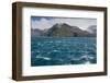 South Georgia. Fortuna Bay. Katabatic Winds of Estimated 7-Inger Hogstrom-Framed Photographic Print