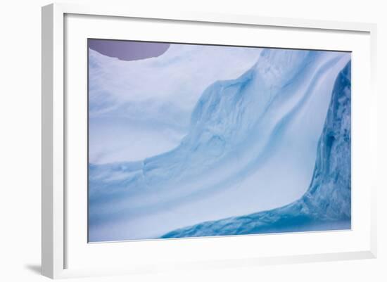 South Georgia Island. Iceberg Shapes-Jaynes Gallery-Framed Photographic Print