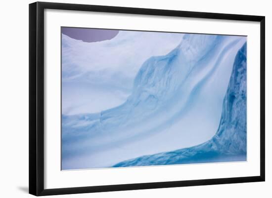 South Georgia Island. Iceberg Shapes-Jaynes Gallery-Framed Photographic Print