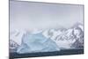 South Georgia Island. Large Iceberg Floats Past Mountains-Jaynes Gallery-Mounted Photographic Print