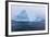 South Georgia Island. Large Iceberg on Cloudy Day-Jaynes Gallery-Framed Photographic Print
