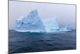 South Georgia Island. Large Iceberg on Cloudy Day-Jaynes Gallery-Mounted Photographic Print