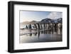 South Georgia Island, St. Andrew's Bay. King Penguins on Beach at Sunrise-Jaynes Gallery-Framed Photographic Print