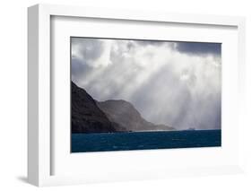 South Georgia, King Edward Cove, Grytviken. King Edward Point towards Grytviken.-Ellen Goff-Framed Photographic Print