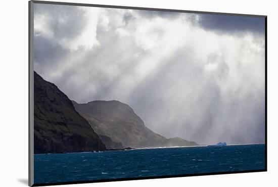 South Georgia, King Edward Cove, Grytviken. King Edward Point towards Grytviken.-Ellen Goff-Mounted Photographic Print