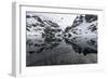 South Georgia, Larsen Harbor. This is a harbor off the Drygalski Fjord-Ellen Goff-Framed Photographic Print