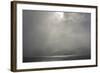 South Georgia. Shore Obscured by a Sudden Storm of Katabatic Winds-Inger Hogstrom-Framed Photographic Print