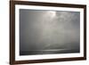 South Georgia. Shore Obscured by a Sudden Storm of Katabatic Winds-Inger Hogstrom-Framed Photographic Print