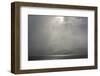 South Georgia. Shore Obscured by a Sudden Storm of Katabatic Winds-Inger Hogstrom-Framed Photographic Print