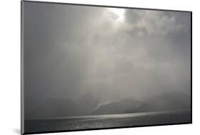 South Georgia. Shore Obscured by a Sudden Storm of Katabatic Winds-Inger Hogstrom-Mounted Photographic Print