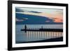 South Haven Michigan Lighthouse-Adam Romanowicz-Framed Photographic Print