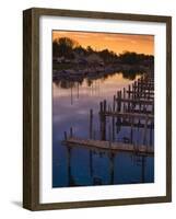 South Haven, Michigan, United States of America, North America-Snell Michael-Framed Photographic Print