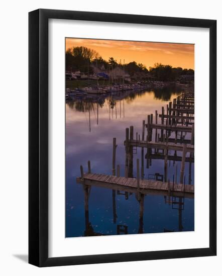 South Haven, Michigan, United States of America, North America-Snell Michael-Framed Photographic Print