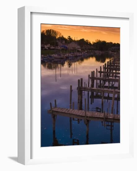 South Haven, Michigan, United States of America, North America-Snell Michael-Framed Photographic Print