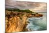 South Island Stormy Sunrise, Kauai, Hawaii-Vincent James-Mounted Photographic Print