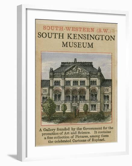 South Kensington Museum-null-Framed Giclee Print