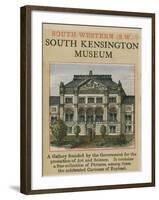 South Kensington Museum-null-Framed Giclee Print