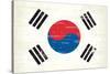 South Korea Grunge Flag. A Flag South Korea With A Texture-TINTIN75-Stretched Canvas