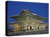 South Korea, Seoul, Gyeongbokgung Palace, Geunjeongjeon Throne Hall-Steve Vidler-Stretched Canvas