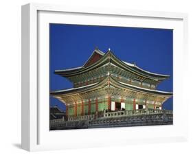 South Korea, Seoul, Gyeongbokgung Palace, Geunjeongjeon Throne Hall-Steve Vidler-Framed Photographic Print