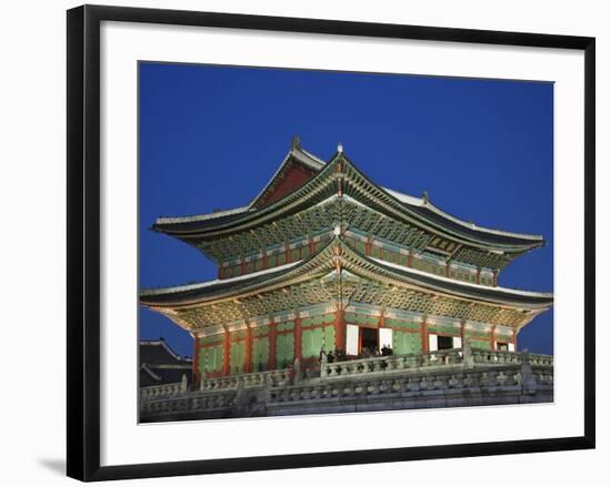 South Korea, Seoul, Gyeongbokgung Palace, Geunjeongjeon Throne Hall-Steve Vidler-Framed Photographic Print