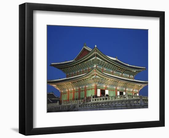 South Korea, Seoul, Gyeongbokgung Palace, Geunjeongjeon Throne Hall-Steve Vidler-Framed Photographic Print