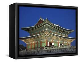 South Korea, Seoul, Gyeongbokgung Palace, Geunjeongjeon Throne Hall-Steve Vidler-Framed Stretched Canvas