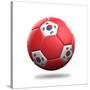 South Korea Soccer Ball-pling-Stretched Canvas