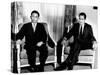 South Korean President Park Chung Hee and President Richard Nixon-null-Stretched Canvas