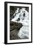 South Lake Tahoe, Nevada: Heavy Snow Fall Makes for a Fast Flowing Fallen Leaf Falls-Brad Beck-Framed Photographic Print