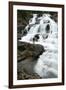 South Lake Tahoe, Nevada: Heavy Snow Fall Makes for a Fast Flowing Fallen Leaf Falls-Brad Beck-Framed Photographic Print