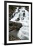 South Lake Tahoe, Nevada: Heavy Snow Fall Makes for a Fast Flowing Fallen Leaf Falls-Brad Beck-Framed Photographic Print