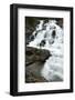 South Lake Tahoe, Nevada: Heavy Snow Fall Makes for a Fast Flowing Fallen Leaf Falls-Brad Beck-Framed Photographic Print