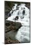 South Lake Tahoe, Nevada: Heavy Snow Fall Makes for a Fast Flowing Fallen Leaf Falls-Brad Beck-Mounted Photographic Print