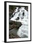 South Lake Tahoe, Nevada: Heavy Snow Fall Makes for a Fast Flowing Fallen Leaf Falls-Brad Beck-Framed Photographic Print