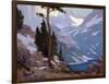 South Lake Tahoe-Elmer Wachtel-Framed Art Print