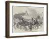 South Lancashire Election, the Hustings at Newton-In-The-Willows-null-Framed Giclee Print