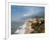 South Lesvos Resort Town, Plomari, Lesvos, Mithymna, Aegean Islands, Greece-Walter Bibikow-Framed Photographic Print