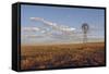 South Leunberger Windmill at Sunset-Amanda Lee Smith-Framed Stretched Canvas