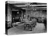 South Library of Mrs. William R. Hearst's Clarendon Apartment Home-null-Stretched Canvas