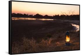 South Luwangua National Park at Dusk-Michele Westmorland-Framed Stretched Canvas